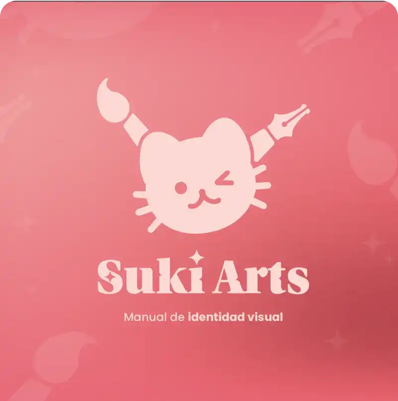 Manual de marca para Suki Arts