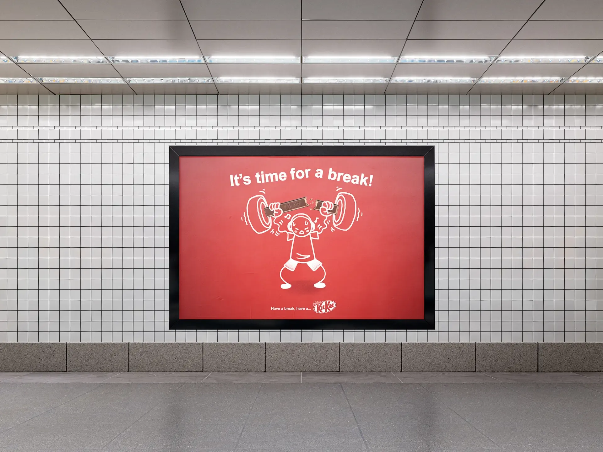 Portada del proyecto: Póster KitKat